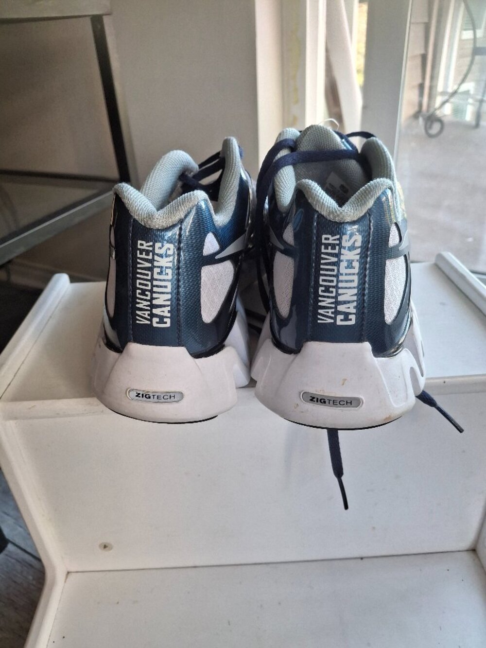 Vancouver Canucks NHL Reebok Zig Tech Athletic Shoe